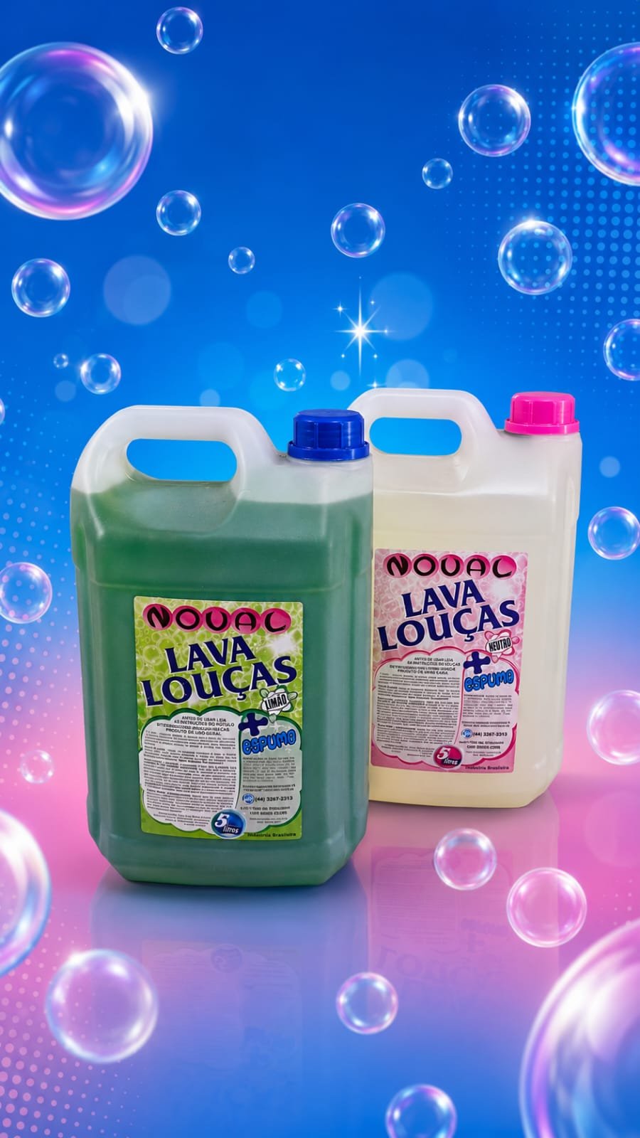 Foto do produto Louças Noval(Limão/Neutro) - 5 Lts