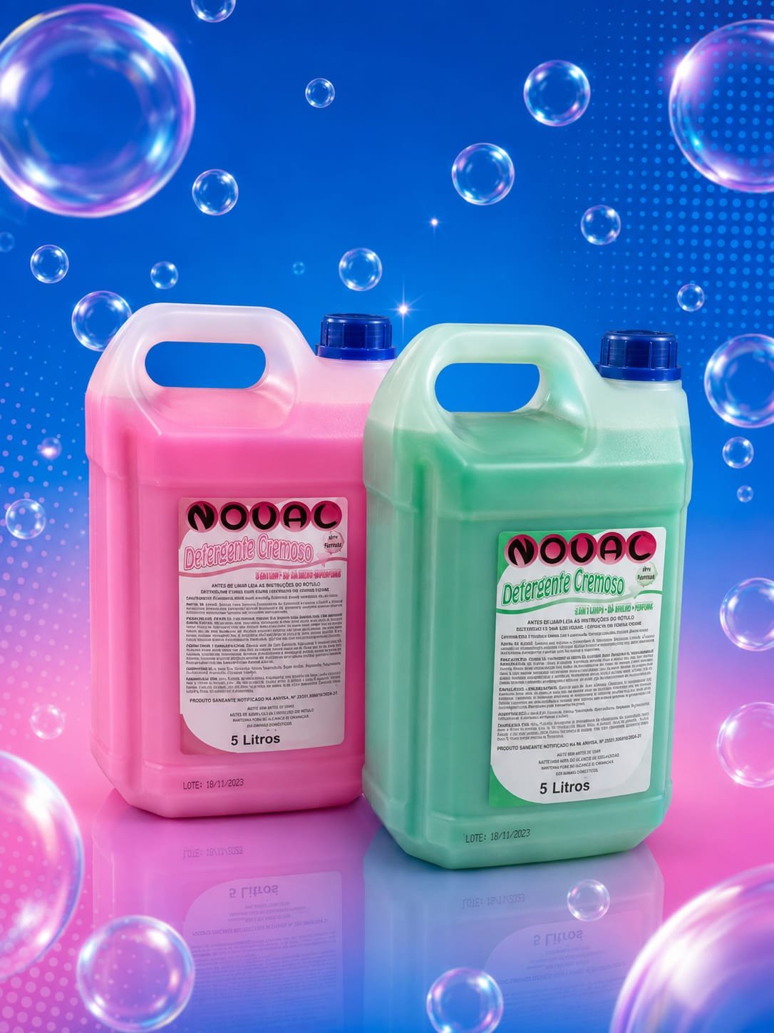 Foto do produto Detergente Cremoso(sabonete) Noval - 5 Lts (Algas Marinhas/Erva Doce)